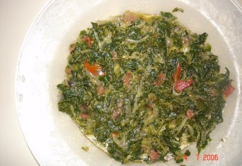 Ekogoko in fresh milk. Cookbook for traditional vegetables. IPGRI, 2006. Unpublished Ekogoko in fresh milk. Cookbook for traditional vegetables. IPGRI, 2006. Unpublished