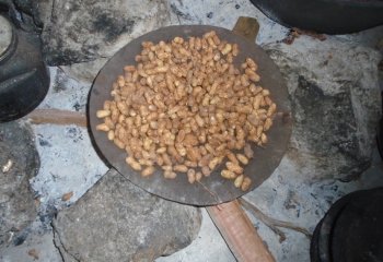 Roasting groundnuts in Ethiopia â’¸ Maundu P, 2015. Roasting groundnuts in Ethiopia â’¸ Maundu P, 2015.